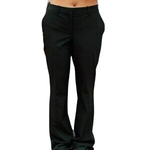 $730 Salvatore Ferragamo Polyester/Elastane Dress Pants Trouser Green Size 40 IT